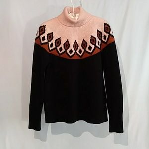 NEW J. Crew Fair Isle Turtleneck Sweater